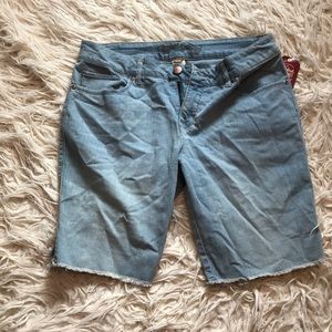 Faded Glory Bermuda Jean Short SZ 12